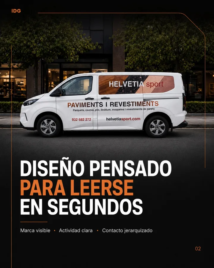 Diseño pensado para leerse en segundos
