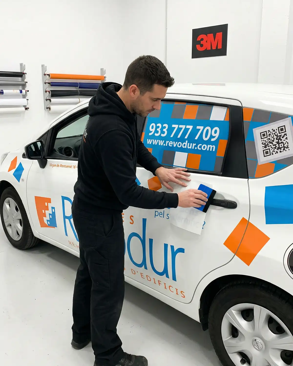 Vinilos para coches de empresa en Barcelona