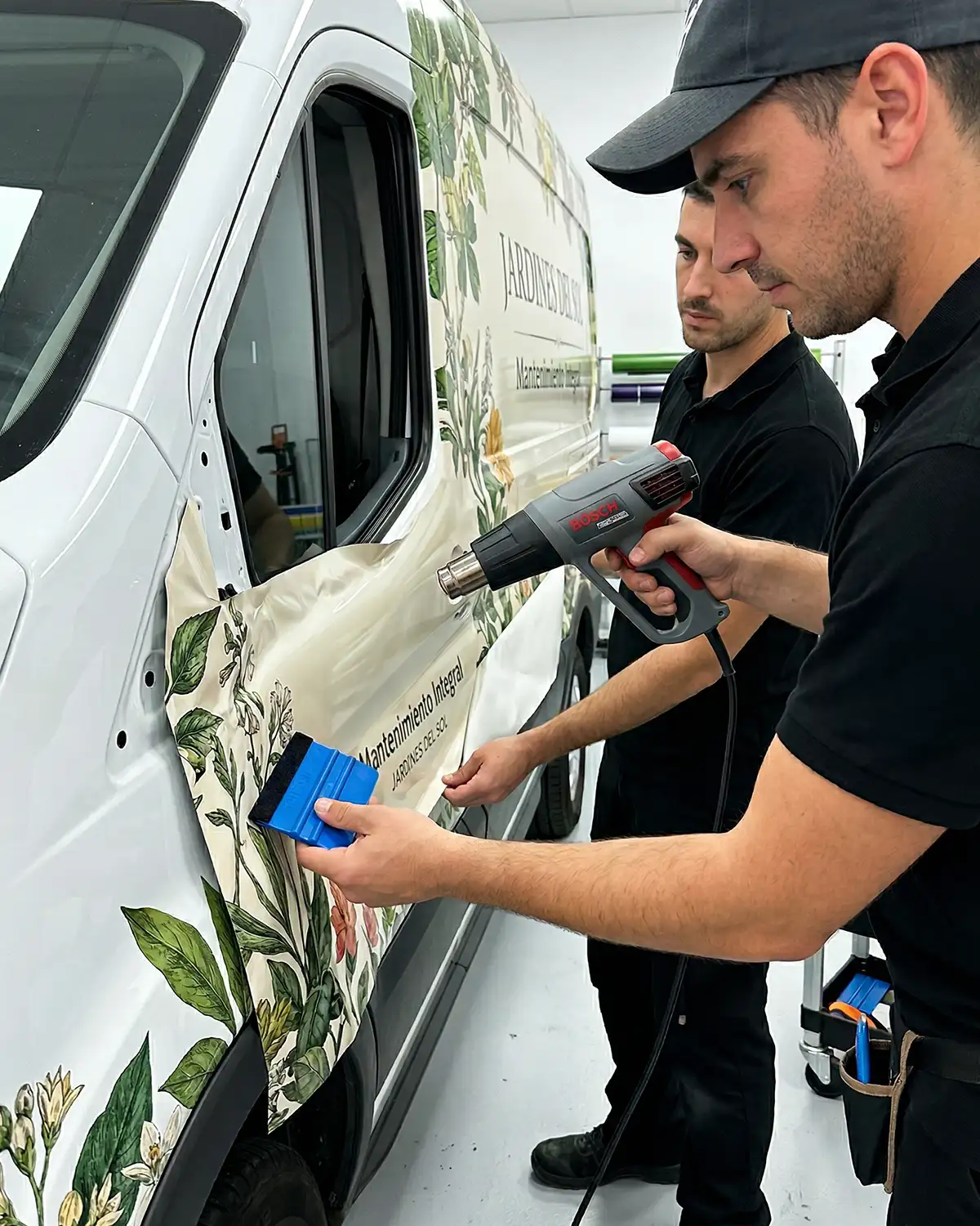 Rotulación de flotas comerciales en Barcelona