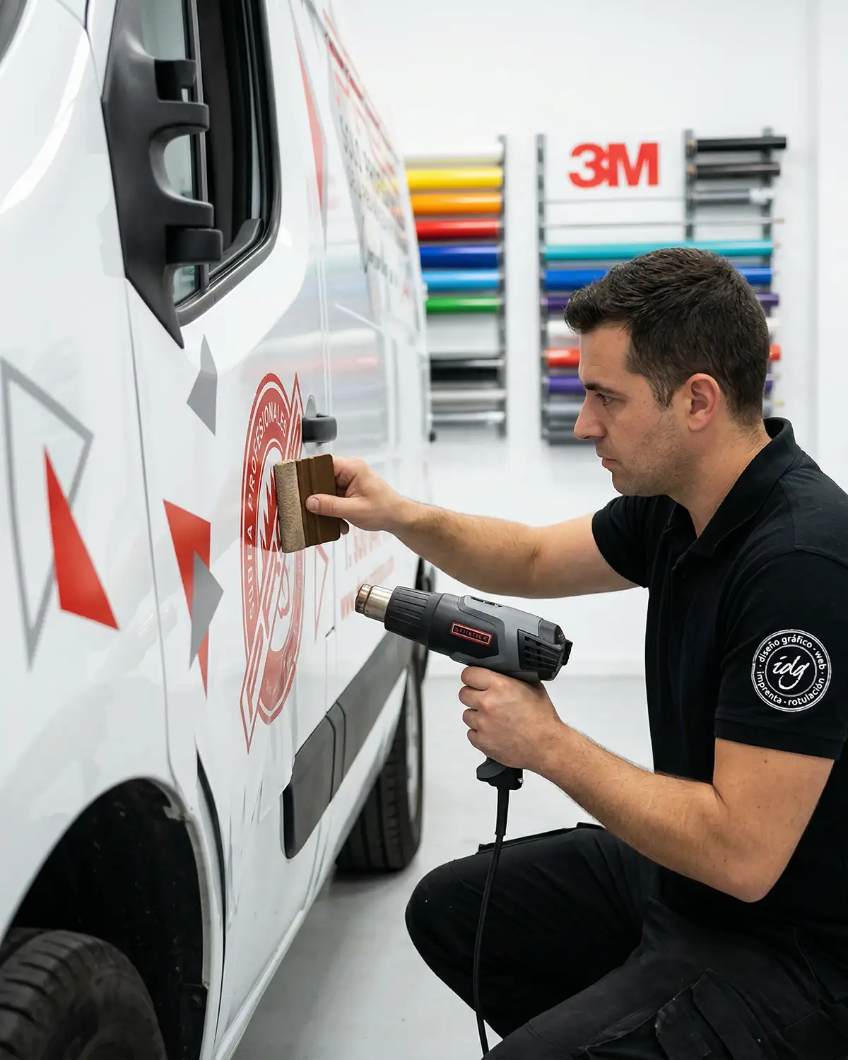 Rotulación de furgonetas comerciales en Barcelona